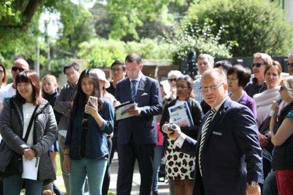 Cameron Way Woodards  79 Rowell Avenue Camberwell under the hammer 6 bidders $3,000,000