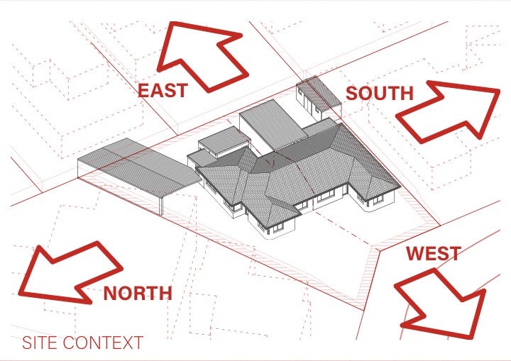 Possible additional 3 homes to make 5 family homes on Bayside site