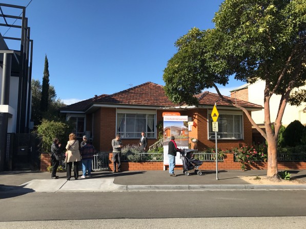 178 Princes St Port Melbourne (Jon Kett and Sam Gamon). Land Only of some 324 sqm. Sold at auction today for $2,730,000 . That says land value is $8,400 per sqm in Port Melbourne and we agree.